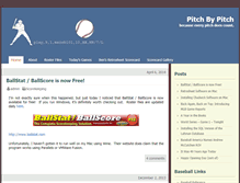 Tablet Screenshot of pitchbypitch.com